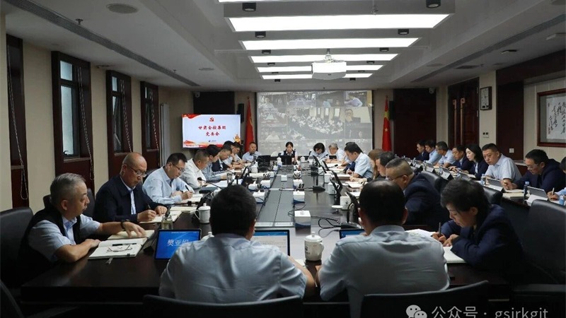 甘肃金控集团党委召开树立和践行正确政绩观学习教育总结会